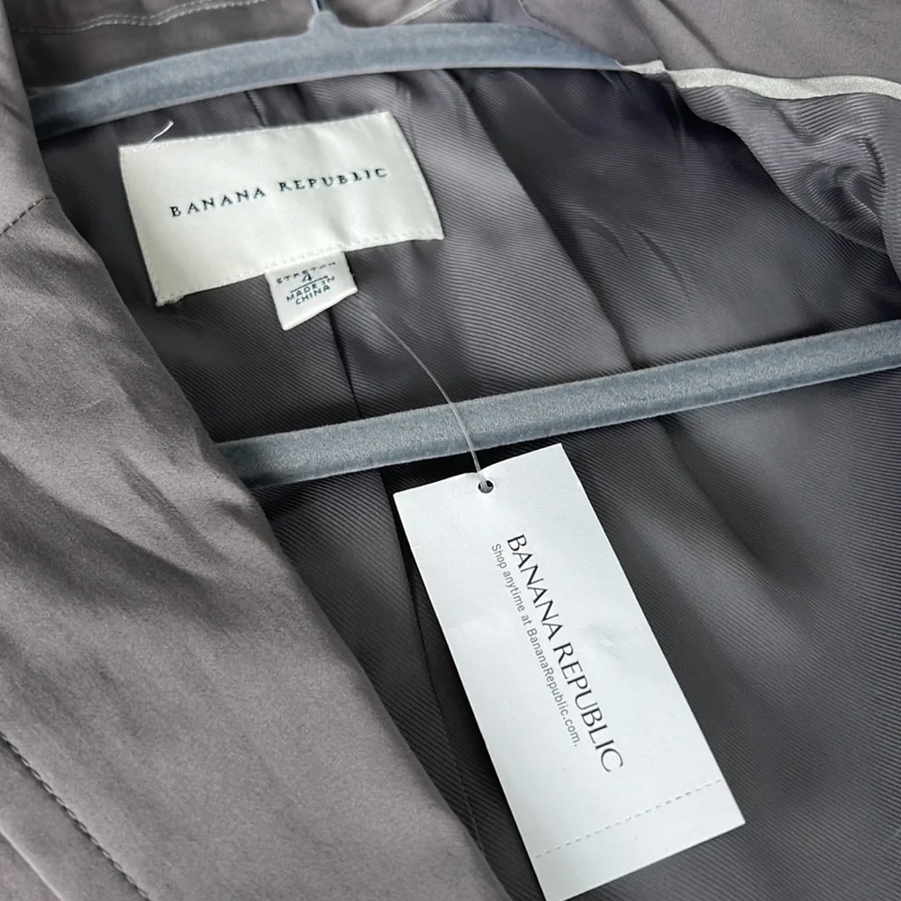 Banana Republic / size 4 / Grey Women’s Jacket NWT - Picture 7 of 7